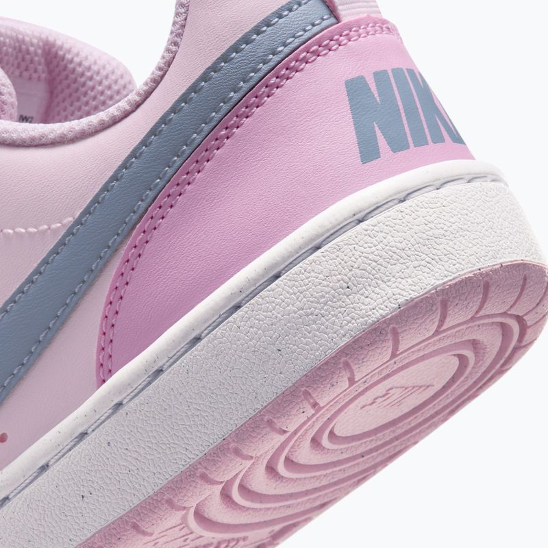 Cipők Nike Court Borough Low Recraft pink foam/pink rise/white/ashen slate 6