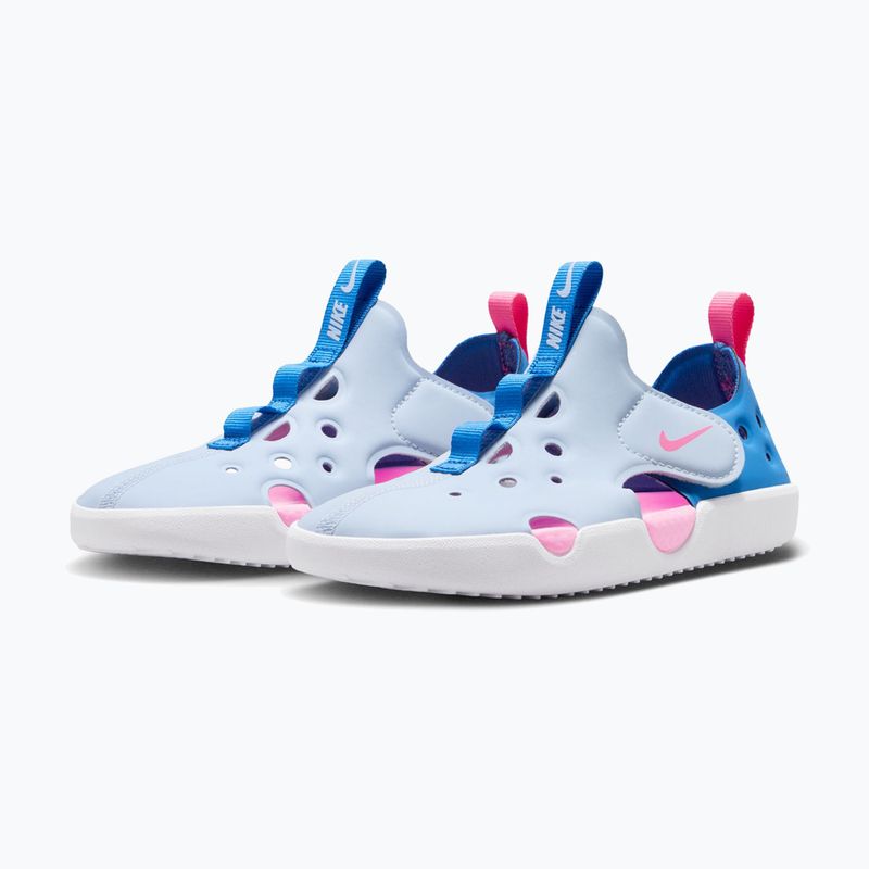 Nike Sunray Protect gyerek szandál 4 HF6277 hydrogen blue/blue crystal/pink glow 3