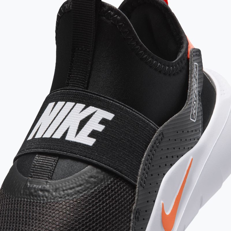 Gyerekcipők Nike Flex Runner 4 black/white/turf orange 3
