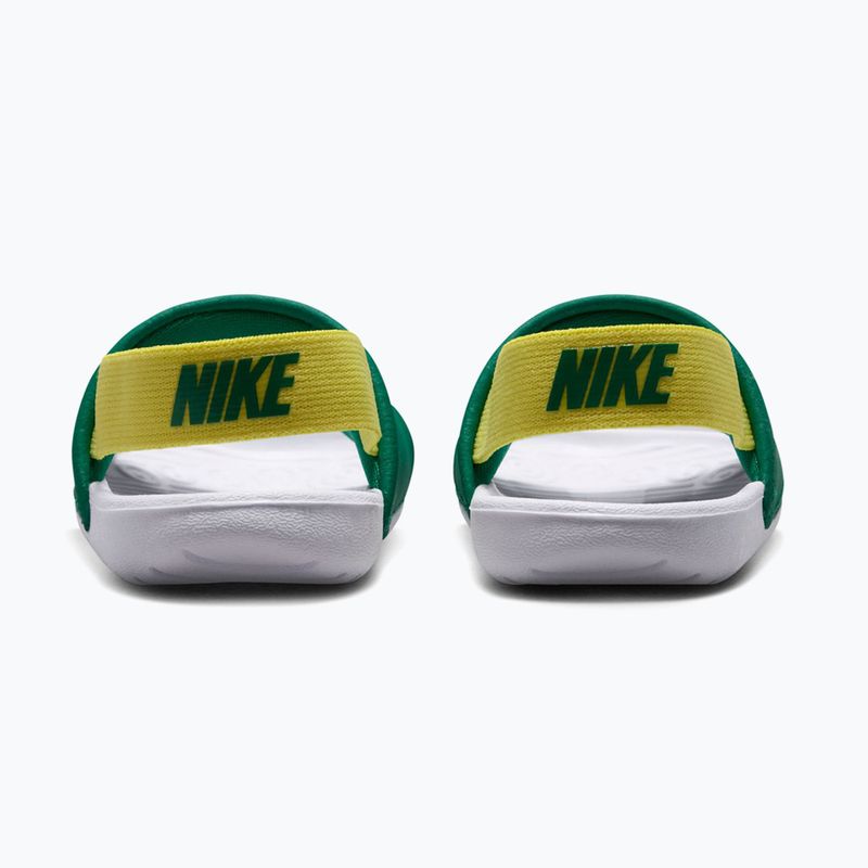 Nike Kawa gyerek papucs malachite/sonic yellow 4