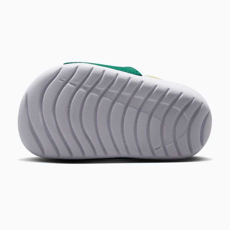 Nike Kawa gyerek papucs malachite/sonic yellow 6