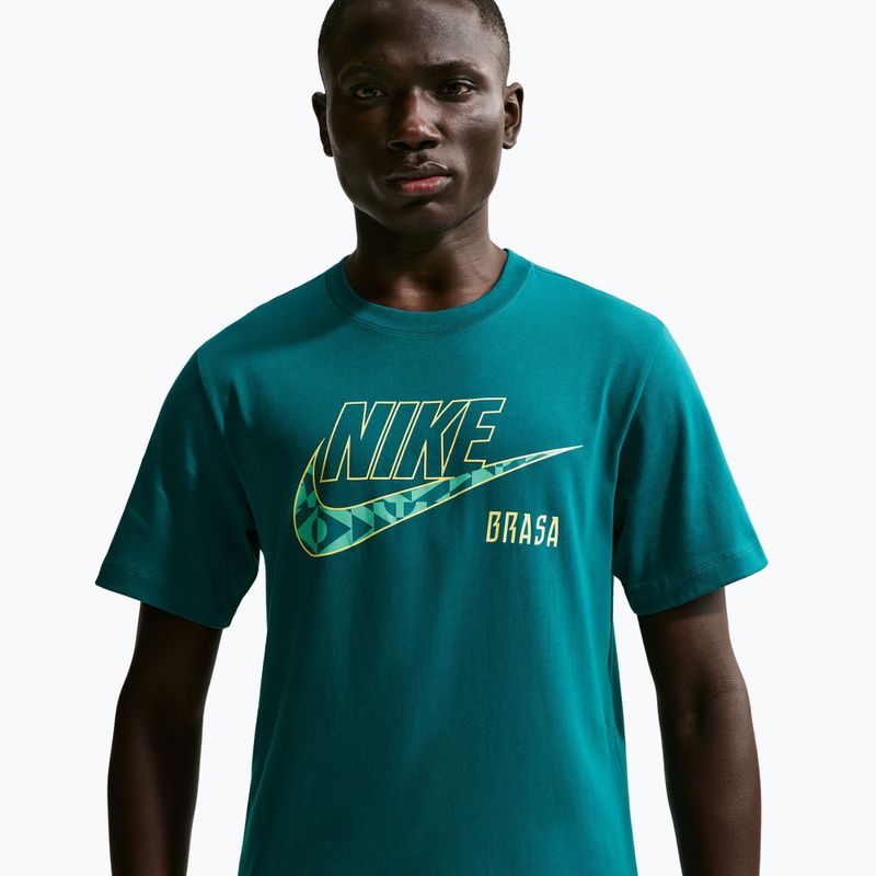 Férfi focimez Nike Brazil Soccer geode teal 4