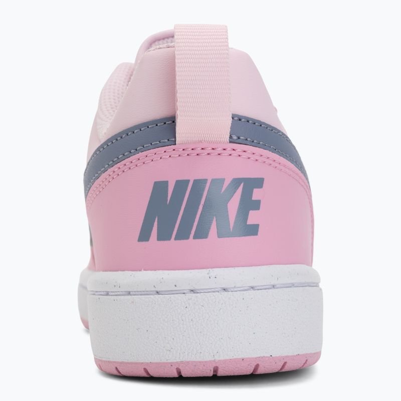 Cipők Nike Court Borough Low Recraft pink foam/pink rise/white/ashen slate 6