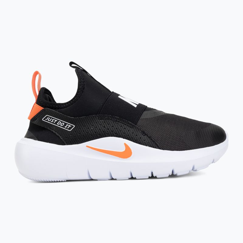 Gyerekcipők Nike Flex Runner 4 black/white/turf orange 2