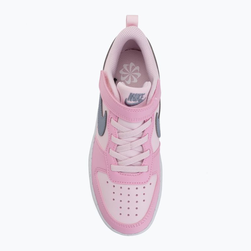 Gyerekcipők Nike Court Borough Low Recraft pink foam/pink rise/white/ashen slate 5