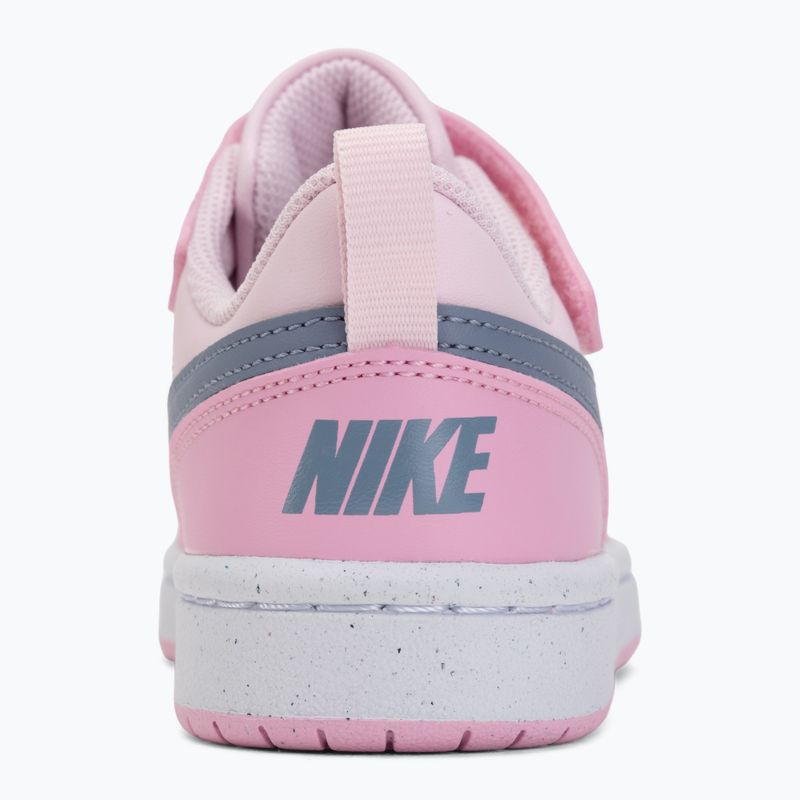 Gyerekcipők Nike Court Borough Low Recraft pink foam/pink rise/white/ashen slate 6