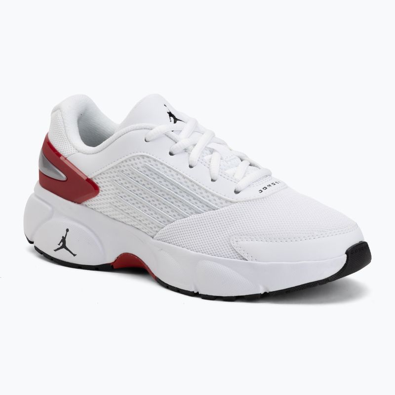 Nike Jordan Trunner Flow cipő fehér/edzőtermi piros/fémes ezüst/fekete