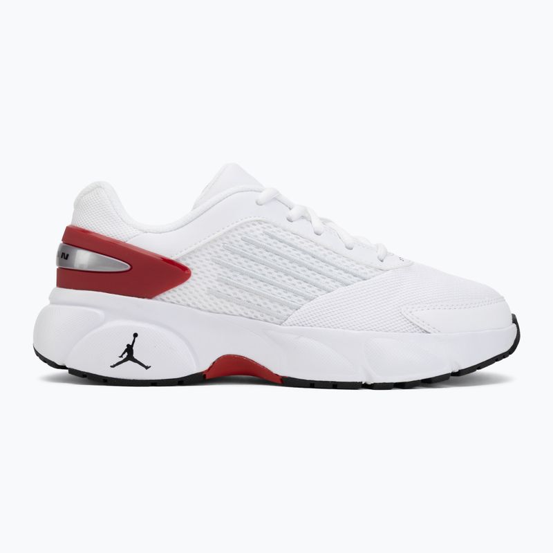 Nike Jordan Trunner Flow cipő fehér/edzőtermi piros/fémes ezüst/fekete 2