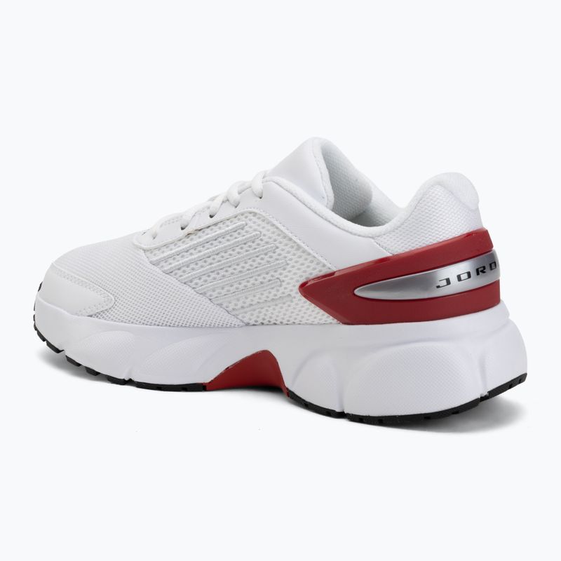 Nike Jordan Trunner Flow cipő fehér/edzőtermi piros/fémes ezüst/fekete 3