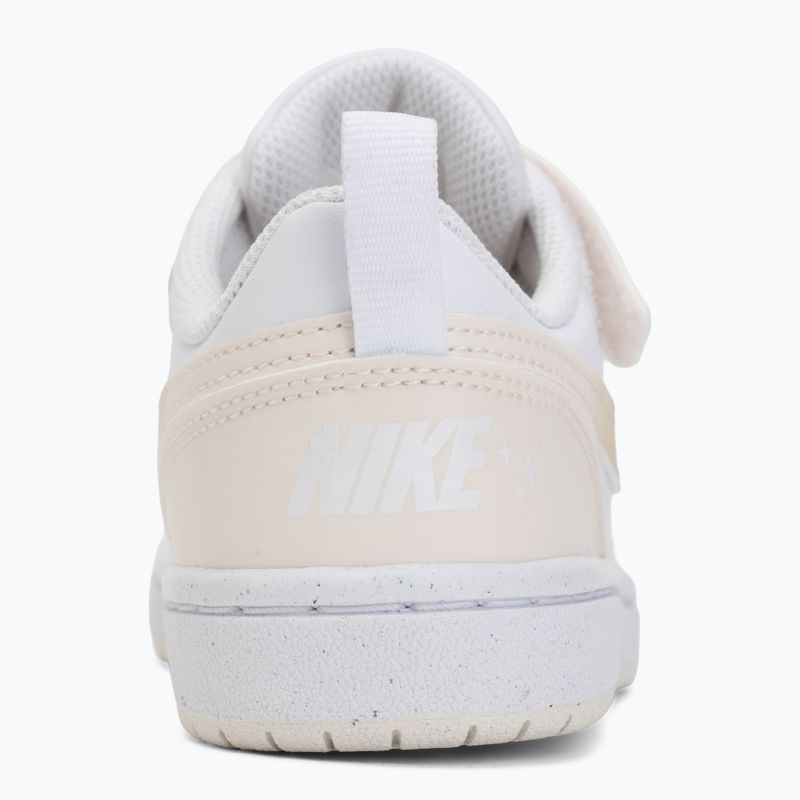 Gyerekcipők Nike Court Borough Low white/chalk/white/shimmer 6
