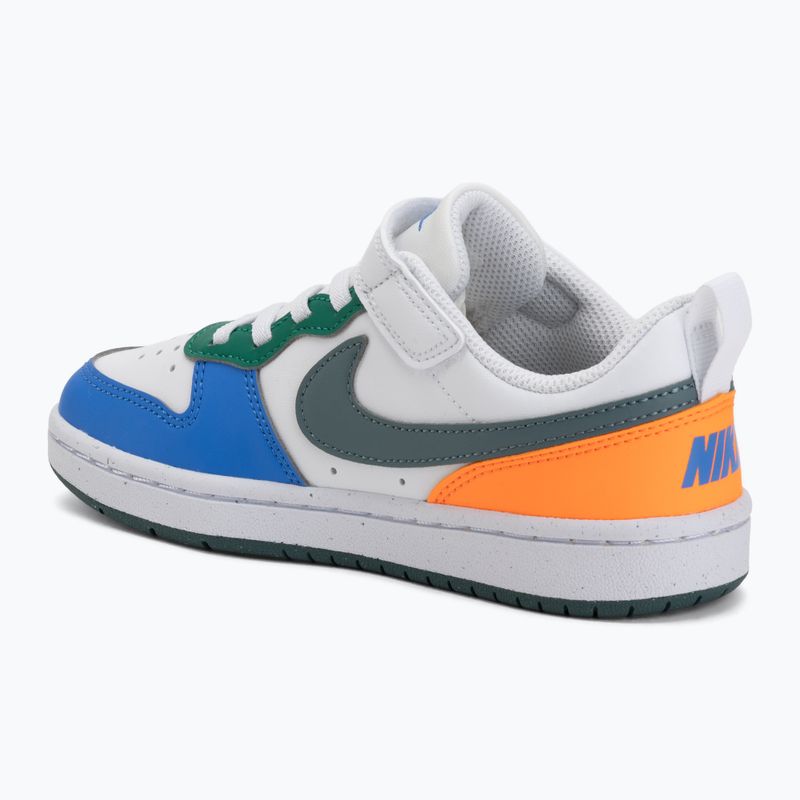 Gyerekcipők Nike Court Borough Low Recraft white/malachite/mineral slate 3