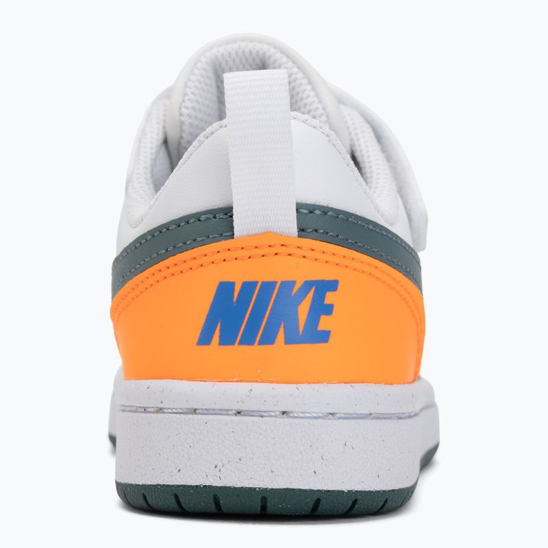 Gyerekcipők Nike Court Borough Low Recraft white/malachite/mineral slate 6