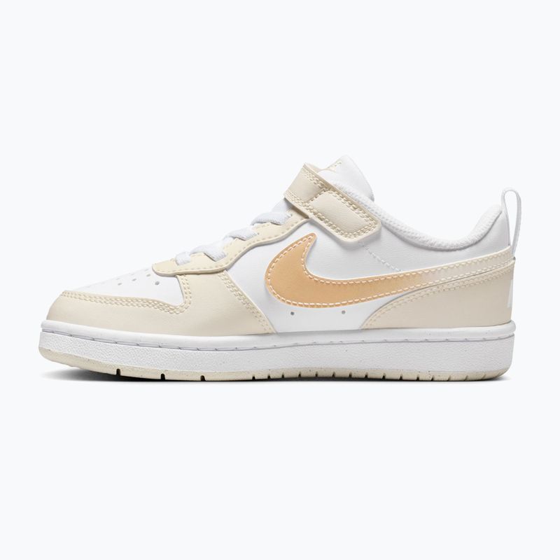 Gyerekcipők Nike Court Borough Low white/chalk/white/shimmer 2