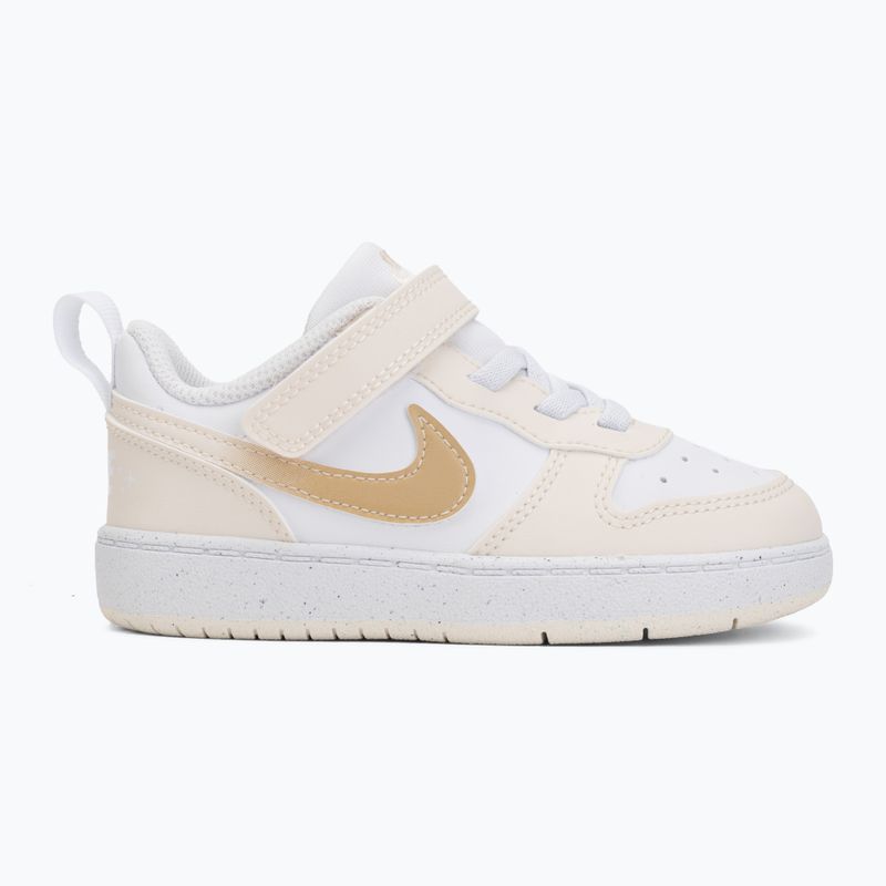 Gyerekcipők Nike Court Borough Low white/chalk/white/shimmer 2