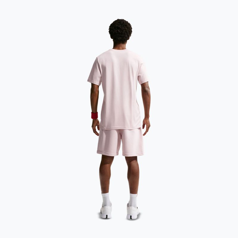 Férfi póló Nike Court Heritage silt red 3
