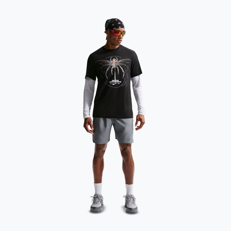 Férfi futópóló Nike Dri-Fit Running black 2