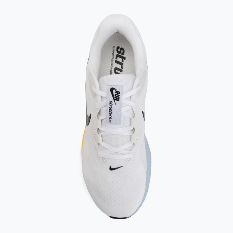 Férfi futócipő Nike Structure 26 white/hydrogen blue/total orange/black 5