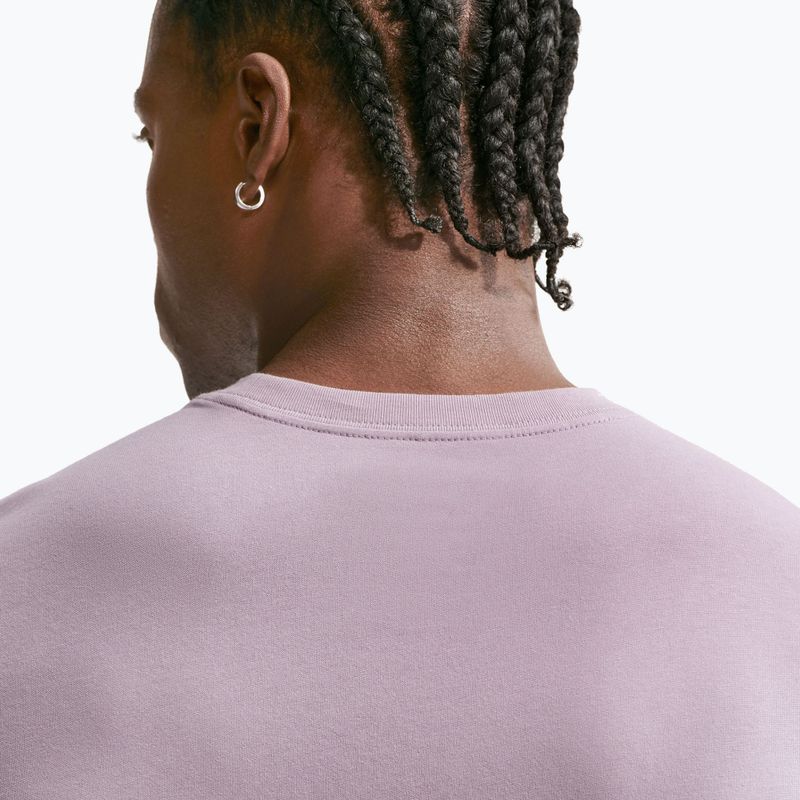 Férfi edzőpóló Nike Pro Dri-Fit light violet ore/white 4