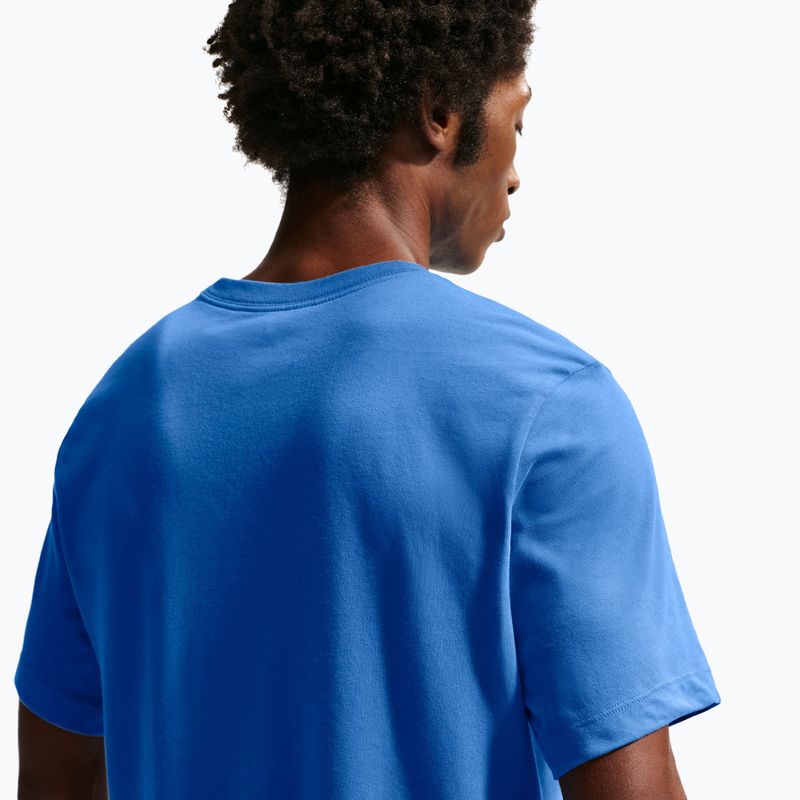 Férfi futópóló Nike Dri-Fit Running blue crystal/thunder blue 5