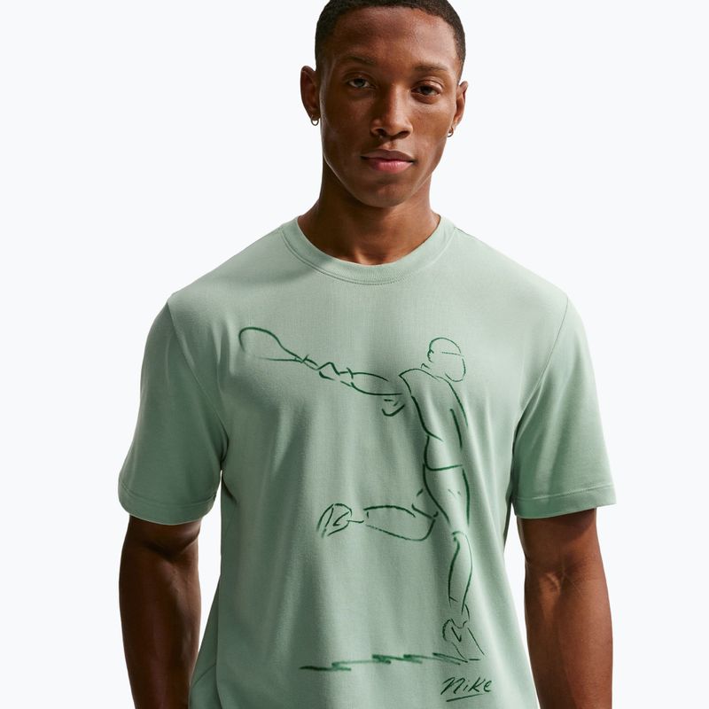 Férfi teniszpóló Nike Court Dri-Fit steam 4