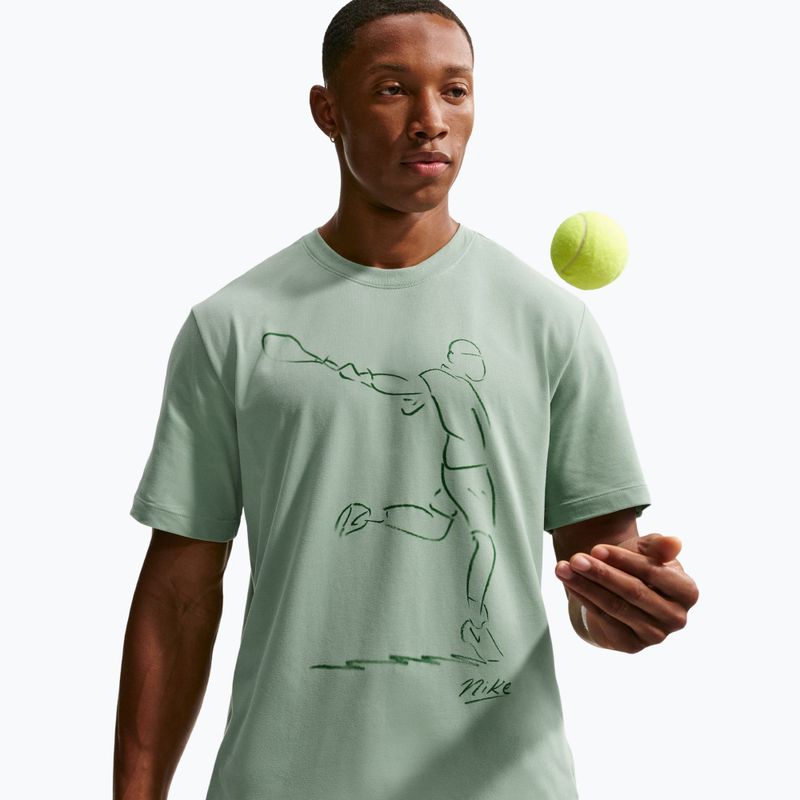 Férfi teniszpóló Nike Court Dri-Fit steam 5