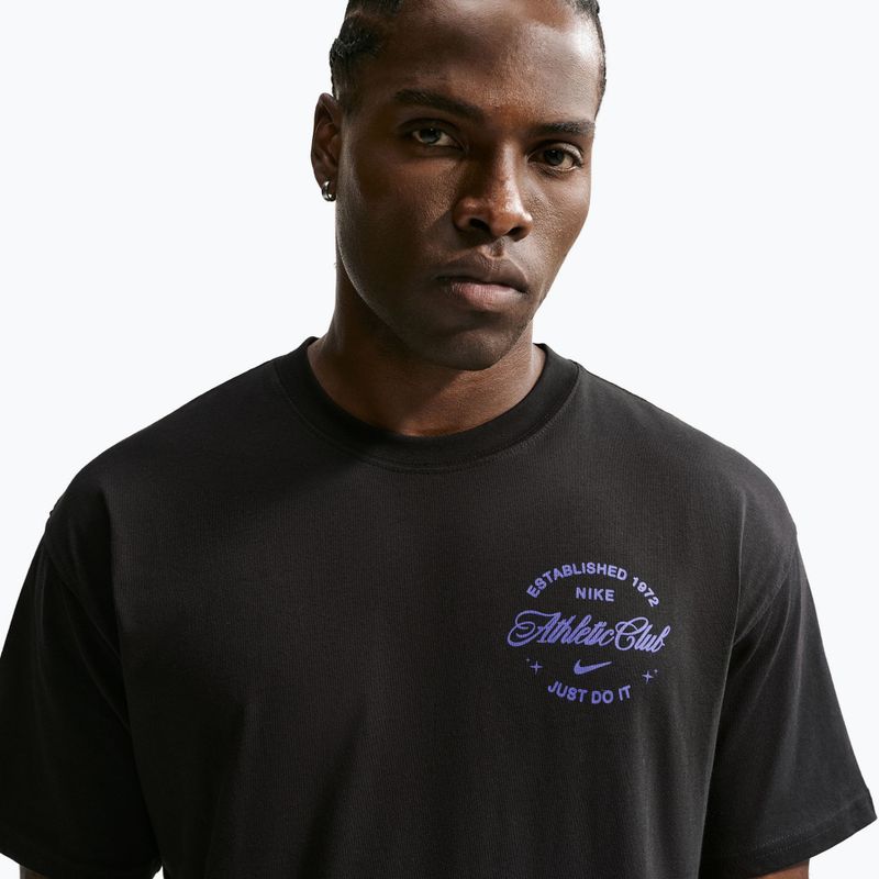 Férfi póló Nike N.A.C. black/persian violet 5