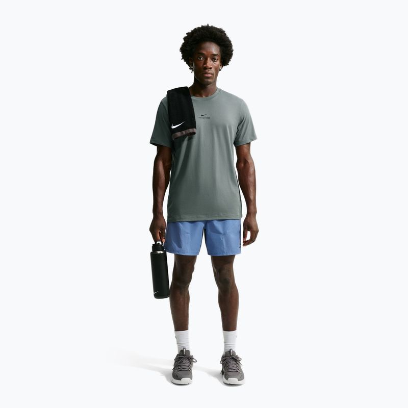 Férfi edző póló Nike Pro Dri-Fit smoke grey/black 2