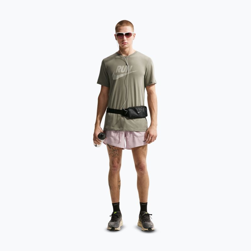 Férfi futópóló Nike Dri-Fit Running silver sage/spruce fog 2