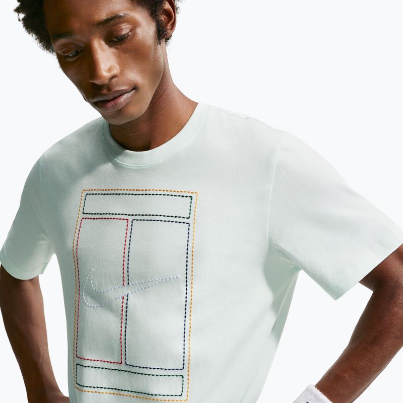 Férfi póló Nike Court Heritage barely green 4