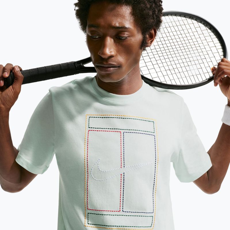Férfi póló Nike Court Heritage barely green 6