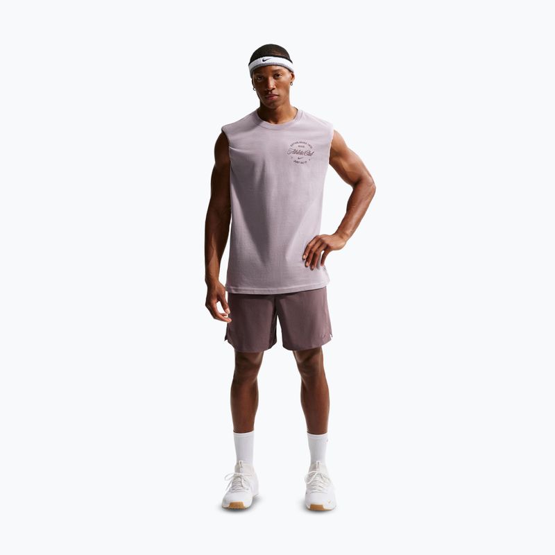 Férfi póló Nike N.A.C. light violet ore/pale ivory 2