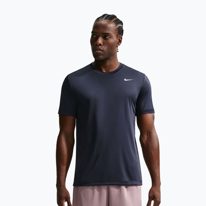 Férfi edző póló Nike Dri-FIT Training T-Shirt obsidian/matte silver