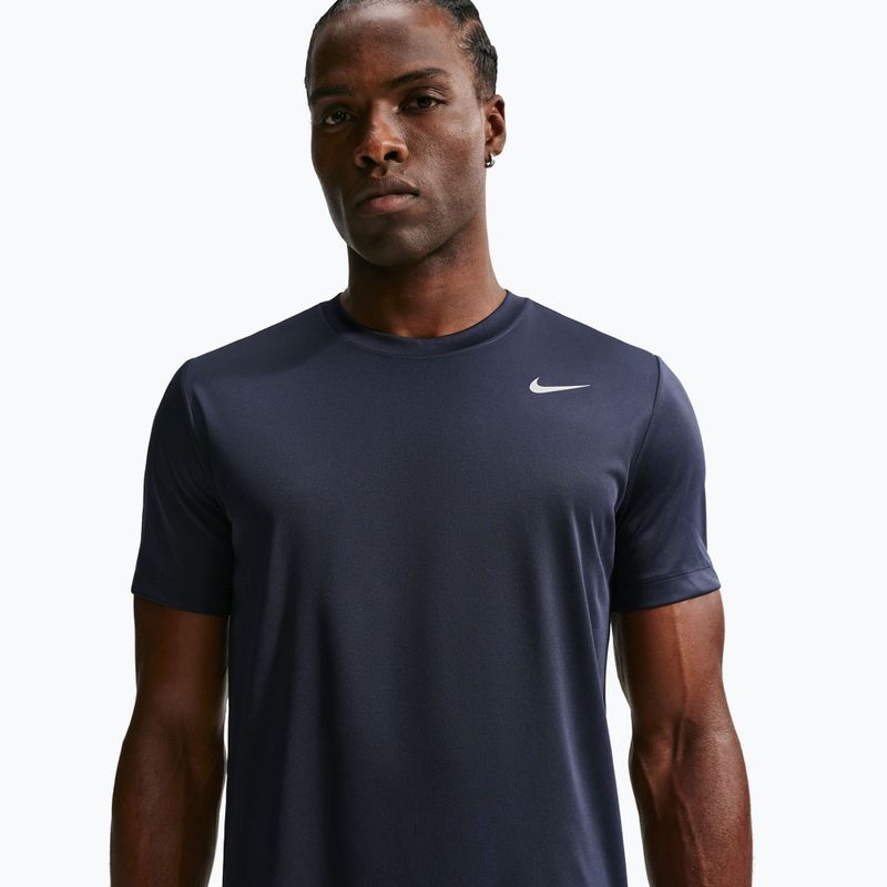 Férfi edző póló Nike Dri-FIT Training T-Shirt obsidian/matte silver 4