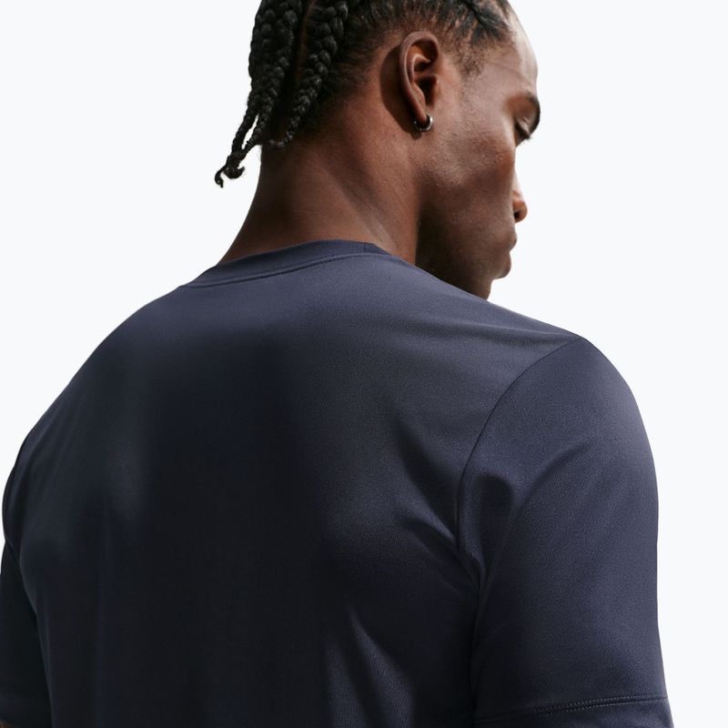 Férfi edző póló Nike Dri-FIT Training T-Shirt obsidian/matte silver 5
