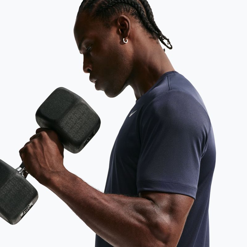 Férfi edző póló Nike Dri-FIT Training T-Shirt obsidian/matte silver 6