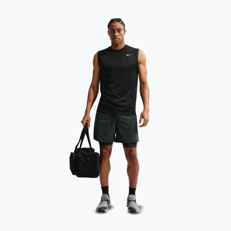 Férfi edző póló Nike Dri-FIT Sleeveless Training Top black/matte silver 7
