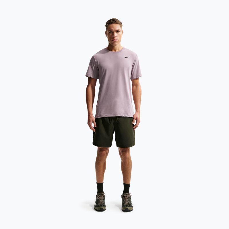 Férfi póló Nike Dri-Fit light violet ore/black 2