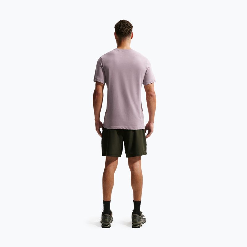 Férfi póló Nike Dri-Fit light violet ore/black 3