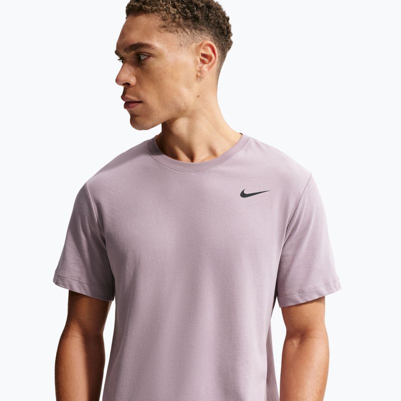 Férfi póló Nike Dri-Fit light violet ore/black 4