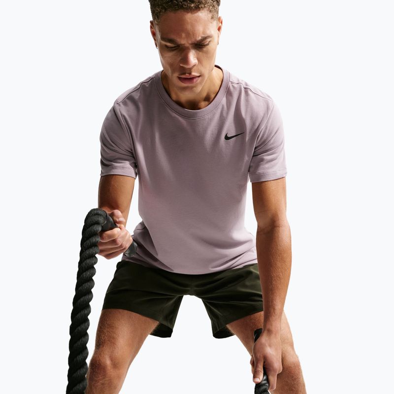 Férfi póló Nike Dri-Fit light violet ore/black 6