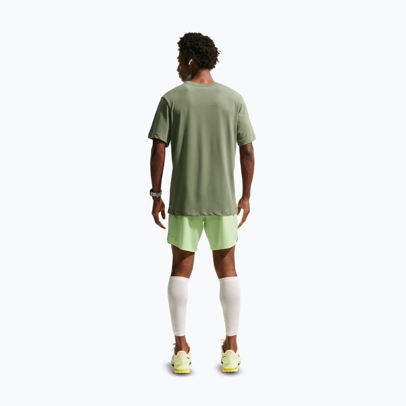 Férfi futópóló Nike Dri-Fit Running silver sage 3