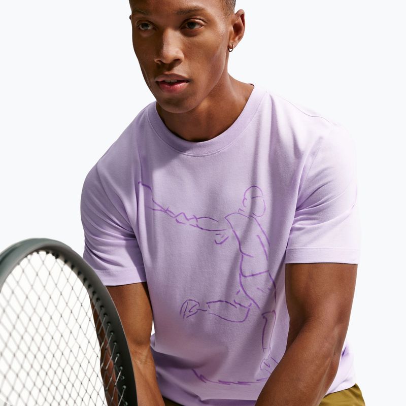 Férfi teniszpóló Nike Court Dri-Fit violet mist 6