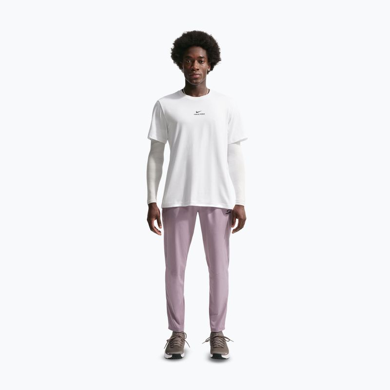 Férfi edzőpóló Nike Pro Dri-Fit white/black 2
