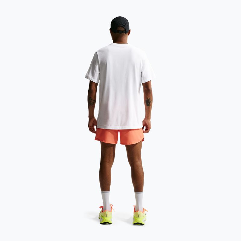 Férfi futópóló Nike Dri-Fit Running white/barely volt 3