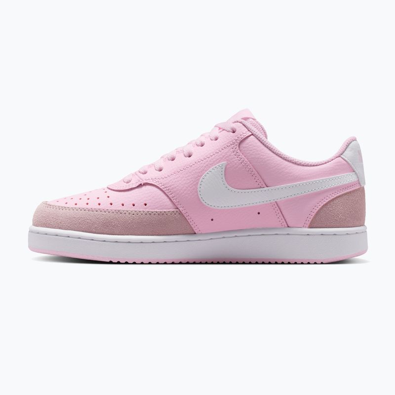Női cipők Nike Court Vision Low Suede pink foam/white 2