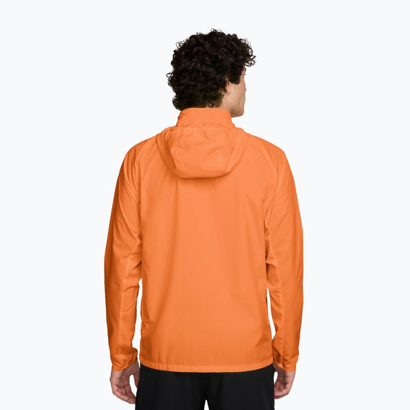 Férfi futódzseki Nike Miler Repel UV total orange 2