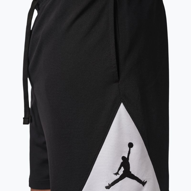 Férfi kosárlabda rövidnadrág Jordan Sport Dri-Fit fekete/fehér/fekete 6