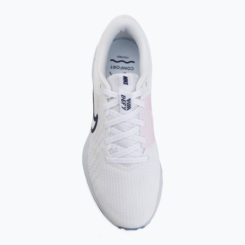 Női futócipő Nike Run Defy white/football grey/work blue/blue void 5