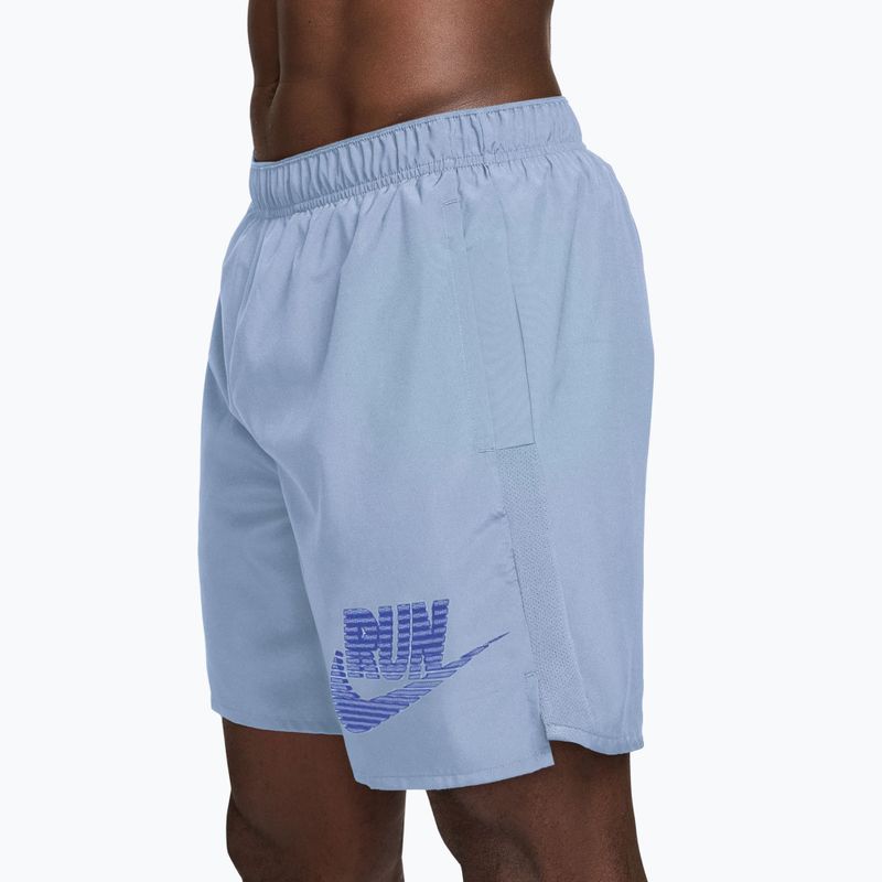 Férfi futóshort Nike Challenger Dri-Fit Brief-Lined 7" hydrogen blue/lapis 3