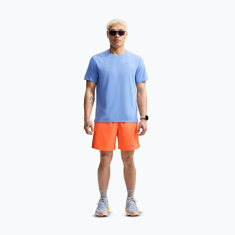 Férfi futóshort Nike Miler Dri-Fit 2in1 7" total orange 2